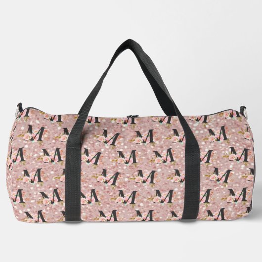 Buchstabe M Duffle Bag (Vorderseite)