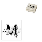 Buchstabe M Gummistempel (Stempel)