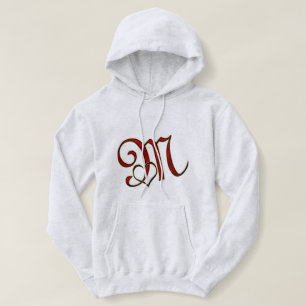 Buchstabe M Hoodie