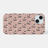 Buchstabe M iPhone 15 Hülle (Rückseite (Horizontal))