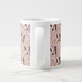 Buchstabe M Jumbo-Tasse (Rückseite)
