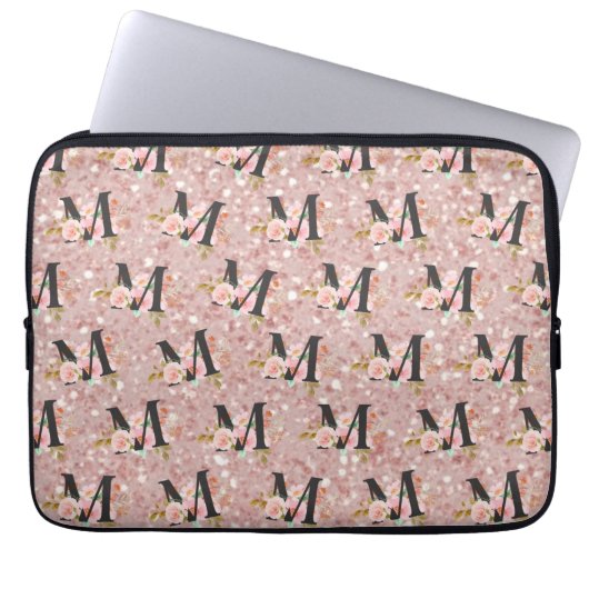 Buchstabe M Laptopschutzhülle (Vorderseite)