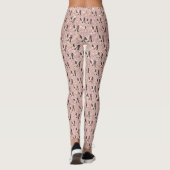 Buchstabe M Leggings (Rückseite)