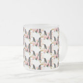 Buchstabe M Mattglastasse (VorderseiteRechts)