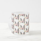 Buchstabe M Mattglastasse (Vorderseite Links)