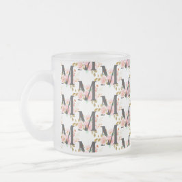 Buchstabe M Mattglastasse