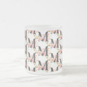 Buchstabe M Mattglastasse (Mittel)