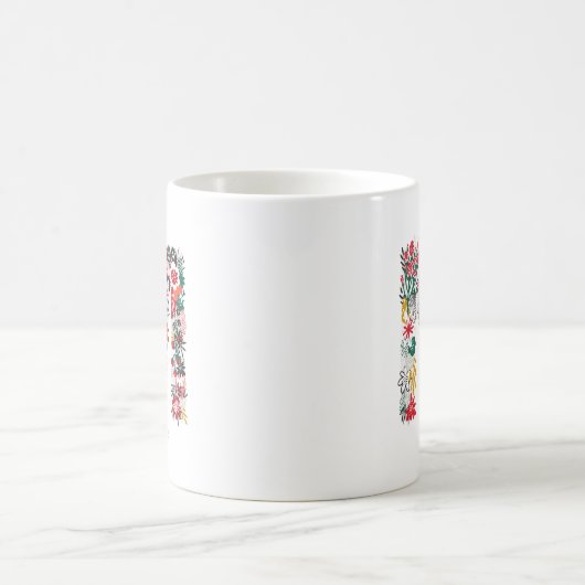Buchstabe M | Monogramm-I-Tasse für den Blasenbrie Kaffeetasse (Mittel)