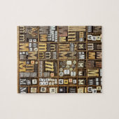 Buchstabe M Puzzle (Horizontal)