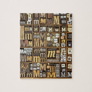 Buchstabe M Puzzle
