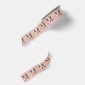Buchstabe M Ripsband (Rückseite)