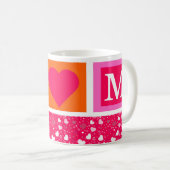Buchstabe M Tasse (VorderseiteRechts)