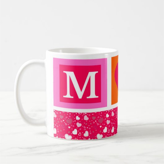 Buchstabe M Tasse (Links)