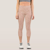 Buchstabe N Capri Leggings (Vorderseite)
