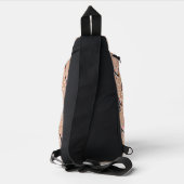 Buchstabe N Crossbody Bag (Rückseite)