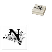 Buchstabe N Gummistempel (Stempel)