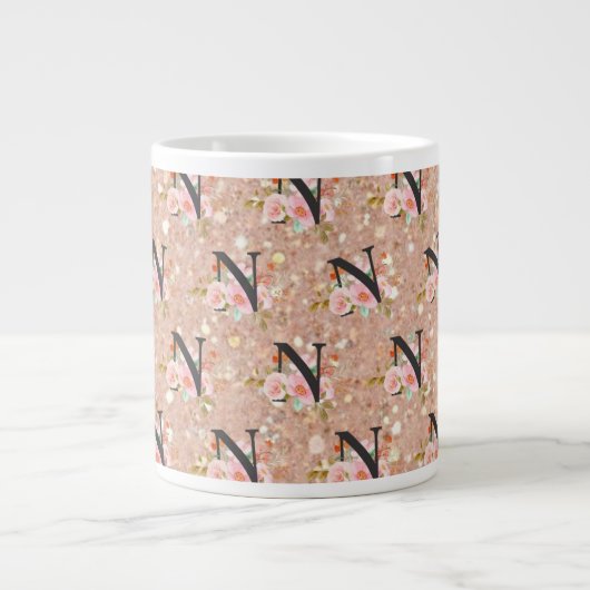 Buchstabe N Jumbo-Tasse (Vorderseite)