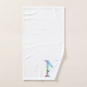 Buchstabe N Monogramm Initial Bad-Geschenkset Badhandtuch Set (Handtuch)