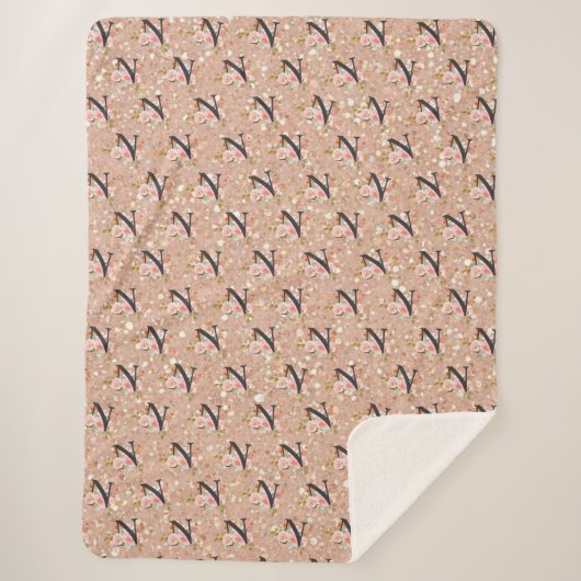Buchstabe N Sherpadecke (Vorderseite)