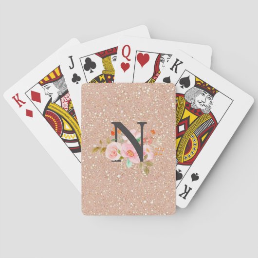 Buchstabe N Spielkarten (Rückseite)