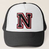 Buchstabe "N" Truckerkappe (Vorderseite)