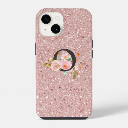 Buchstabe O iPhone Hülle (Rückseite)