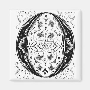 Buchstabe 'O' - Magnet