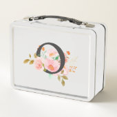 Buchstabe O Metall Brotdose (Rückseite)