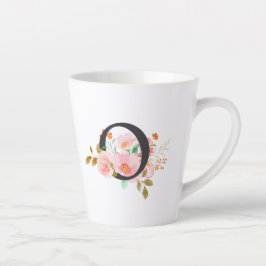 Buchstabe O Milchtasse