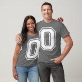 Buchstabe O Name Initial Varsity Alphabet Monogram T-Shirt (Unisex)