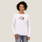 Buchstabe O Tri-Blend Shirt (Vorderseite voll)