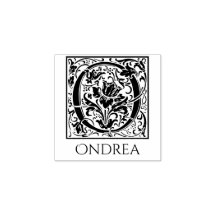 Buchstabe O Vintager erster Buchstabe mit Name