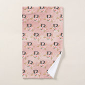 Buchstabe P Badhandtuch Set (Handtuch)