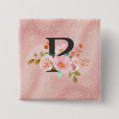 Buchstabe P Button (Vorderseite)
