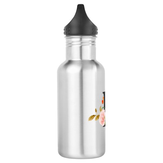 Buchstabe P Edelstahlflasche (Links)
