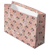 Buchstabe P Große Geschenktüte (Vorderseite Schrägansicht)