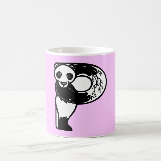 Buchstabe P ist für Kaffeetasse (Mittel)