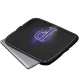 Buchstabe P Laptopschutzhülle (Vorne Knopf)