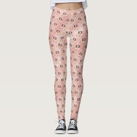 Buchstabe P Leggings (Vorderseite)