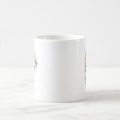 Buchstabe P | Monogramm-I-Tasse für den Blasenbrie Kaffeetasse (Mittel)