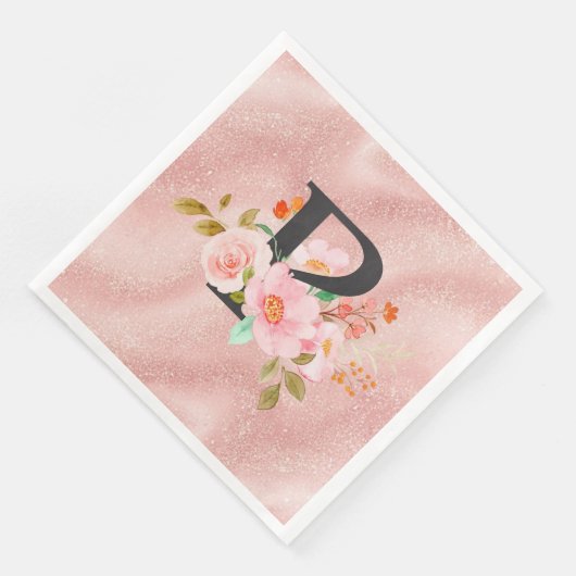 Buchstabe P Serviette (Ecke)