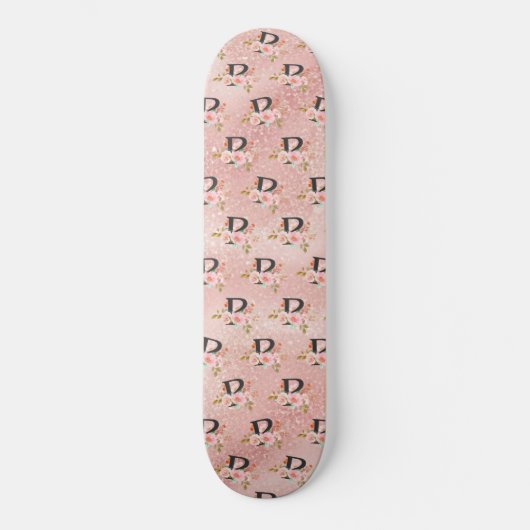 Buchstabe P Skateboard (Vorderseite)