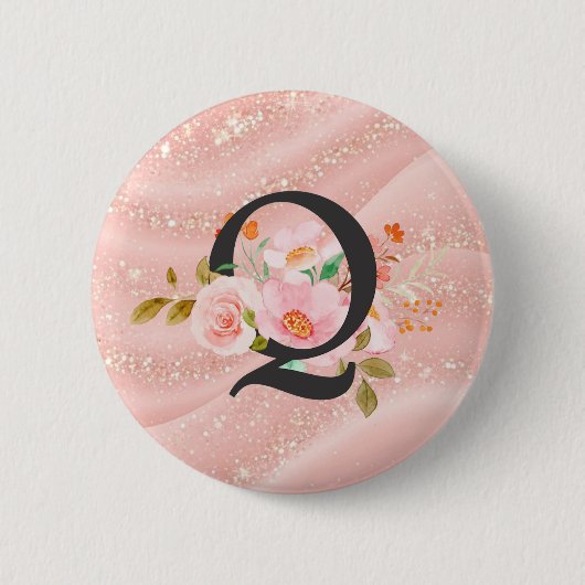 Buchstabe Q Button (Vorderseite)