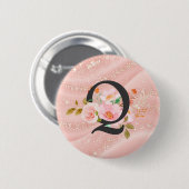 Buchstabe Q Button (Vorne & Hinten)