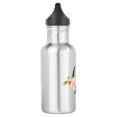 Buchstabe Q Edelstahlflasche (Links)