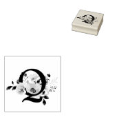 Buchstabe Q Gummistempel (Stempel)