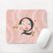 Buchstabe Q Mousepad (Mit Mouse)