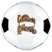 Buchstabe Q Thanksgiving-Style Truthahn Fußball (Gedreht)