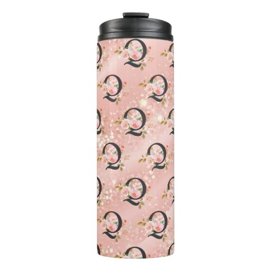 Buchstabe Q Thermosbecher (Vorderseite)