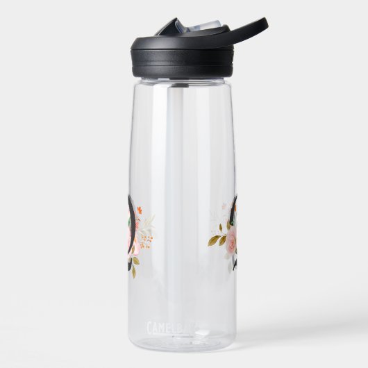 Buchstabe Q Trinkflasche (Links)